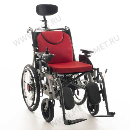 MET COMFORT 21 Кресло-коляска с гибридной спинкой и приводными колесами от производителя